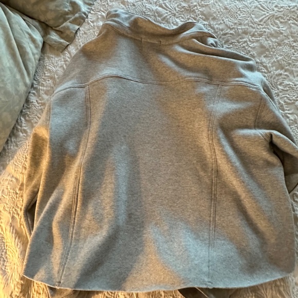Easel Grey sweatshirt jacket - Picture 5 of 5